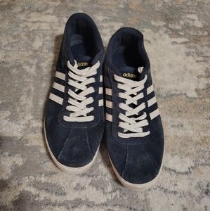 Navy Suede Adidas Sneakers
